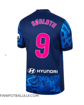 Atletico Madrid Alexander Sorloth #9 Tricou Fotbal Replică 2024-25 Barbati Treilea